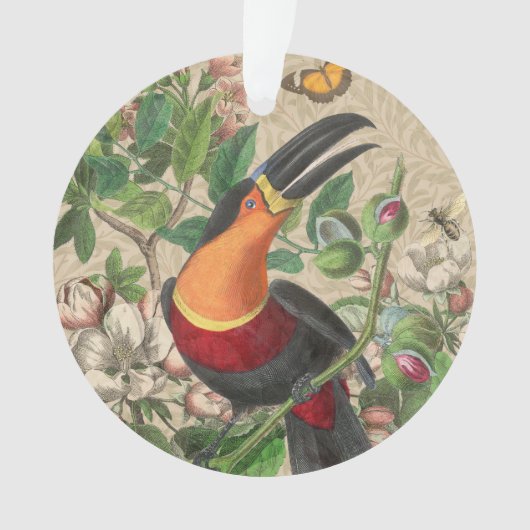 Toucan Jungle Tropical Bird Belle antique (devant)