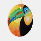 Toucan Keramisch Ornament (Rechts)