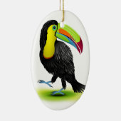 Toucan Keramisch Ornament (Rechts)