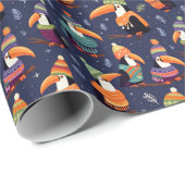 Toucan kerst inpakpapier (Rol Hoek)