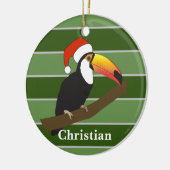 Toucan - Kerstmis Speciaal Keramisch Ornament (Links)