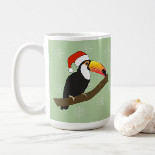 Toucan Kerstsneeuwvlokken Koffiemok