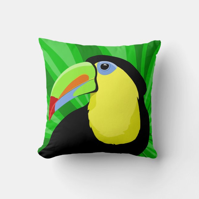 Toucan-Kussens Kussen (Voorkant)