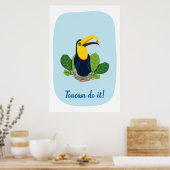 Toucan le faire Citer Poster Tropical (Cuisine)