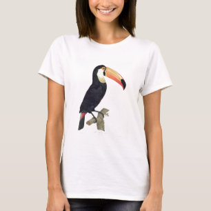 Toucan No.2 uit 'Geschiedenis van de vogels van he T-shirt