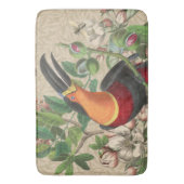 Toucan Oerwoud Tropical Bird Mooi Antiek Badmat (Voorkant Verticaal)