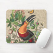 Toucan Oerwoud Tropical Bird Mooi Antiek Muismat (Met muis)