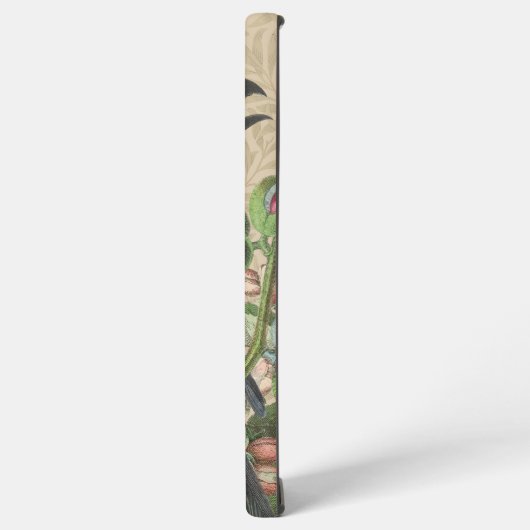 Toucan Oerwoud Tropical Bird Mooi Antiek Samsung Galaxy Hoesje (Linkerkant)