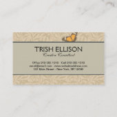 Toucan Oerwoud Tropical Bird Mooi Antiek Visitekaartje (Achterkant)