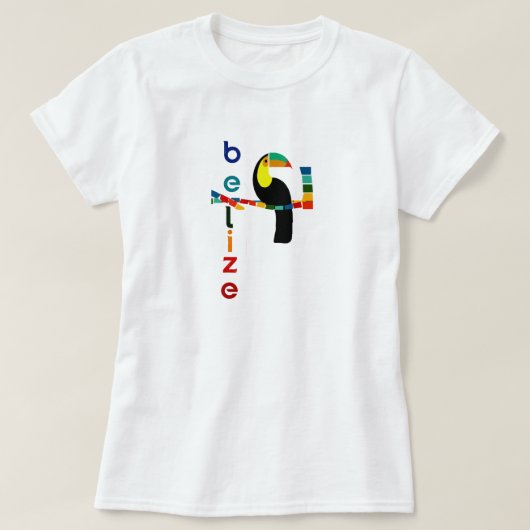 Toucan of Belize T-shirt (Design voorkant)