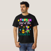 Toucan, papa de la fille d'anniversaire T-shirt (Devant entier)