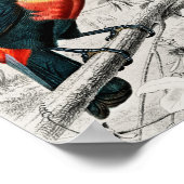 Toucan Ramphastos Illustratie Art Print (Hoek)