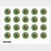 Toucan Ronde Sticker (Vel)