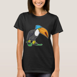 Toucan Skiën Wintersport T-shirt