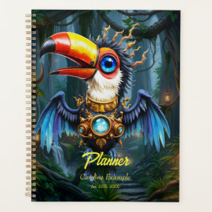 Toucan Steampunk au Clair de Lune.