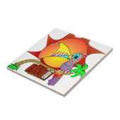 Toucan Sun Tegeltje (Zijkant)