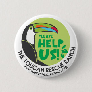 Toucan Support-badge Ronde Button 5,7 Cm