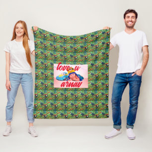 Toucan Tango, Rainforest Rhapsody baby afbeelding Fleece Deken