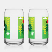 Toucan Tropical Bird Blikvorm Glas (Rechts)