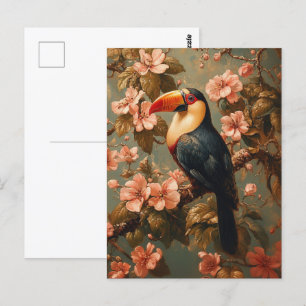 Toucan Tropical stijl schilderij Briefkaart