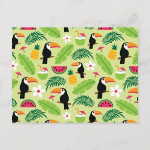 Toucan Tropical Summer Briefkaart