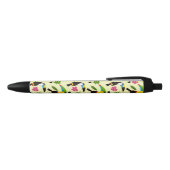 Toucan Tropical Summer Pattern - Geel Zwarte Inkt Pen (Bovenkant)