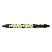 Toucan Tropical Summer Pattern - Geel Zwarte Inkt Pen (Achterkant)