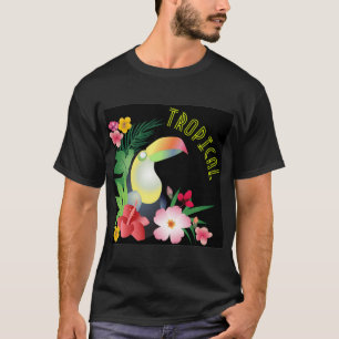 Toucan Tropical Thema Graphic T-shirt
