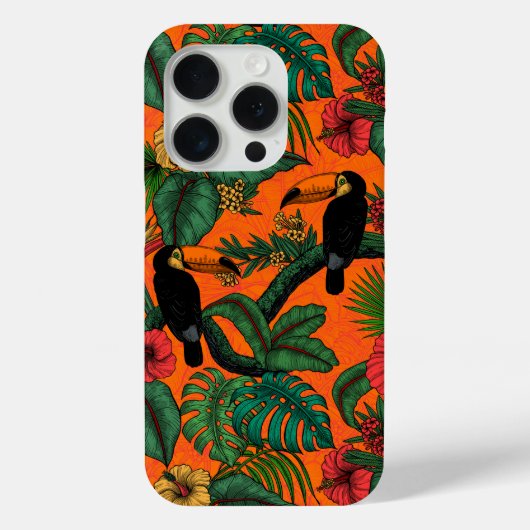 Toucan tuin Case-Mate iPhone case (Achterkant)