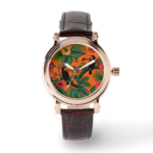 Toucan tuin horloge