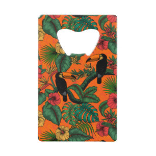 Toucan tuin kredietkaart flessenopener