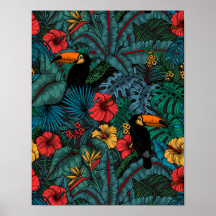 Toucan tuin poster