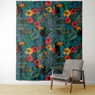 Toucan tuin wandkleed