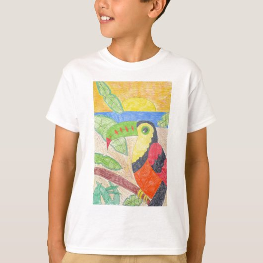 Toucan van Abby T-shirt (Voorkant)