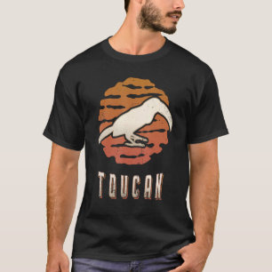 Toucan Vintage Retro Classic Animal Sunset T-shirt