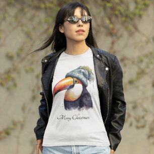 Toucan Winter Vibes, aangepast T-shirt