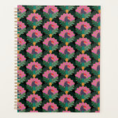 Toucans & ananas Tropical Art Déco (Devant)