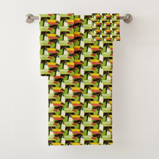 Toucans colorés (En situation)