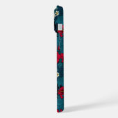 Toucans et flore tropicale, verte et rouge (Côté gauche)