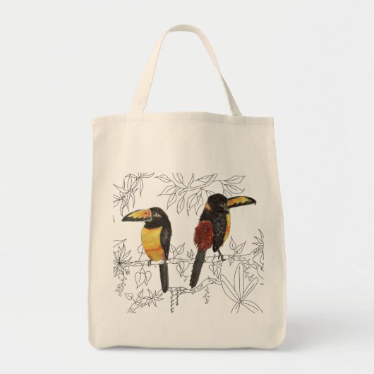 Toucans op een supermarkt Tas (Voorkant)