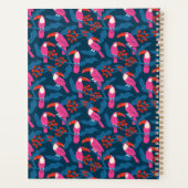 Toucans roses ludiques et vifs (Dos)