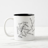 "Touch Base"-loopbeker Tweekleurige Koffiemok (Links)