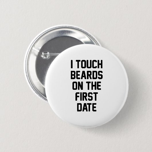 Touch Beards Ronde Button 5,7 Cm (Voorkant /achterkant)