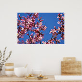 Touch Blue Japans Cherry Blossom Poster (Keuken)