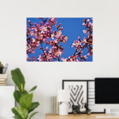 Touch Blue Japans Cherry Blossom Poster (Thuiskantoor)