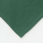 Touch Grass Minimalist Sage Green Fleece Blanket - Deken (Hoek)