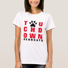 Touchdown Bearcats Football seizoen T-shirt