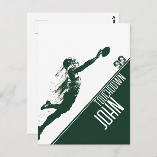 Touchdown Briefkaart (Voorkant / Achterkant)