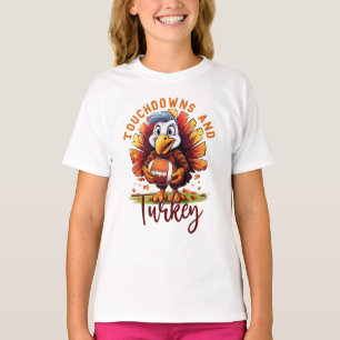 Touchdown en Turkije Thanksgiving T-shirt