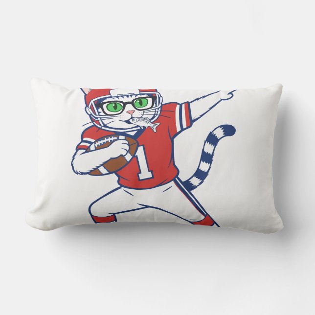 Touchdown Kat  Kussen (Voorkant)